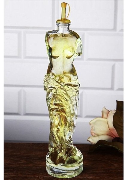 Venüs Yağdanlık - Kadın Figürlü Sirkelik Sosluk 700 ml 2 Li Set