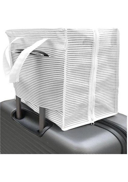 Ayakkabı Saklama ve Taşıma Çantası (Çizgili Model) Shoe Tote modelleri