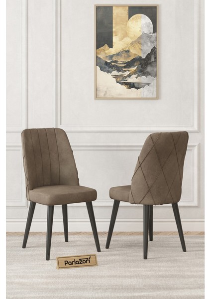 Rina 70x110 cm Beyaz Mutfak Masası, Masa Sandalye Takımı, Masa Takımı, 4 Kahverengi Sandalye fiyatları