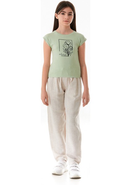 Always Pretty Yazı Baskılı Kız Çocuk Tişört fiyatları