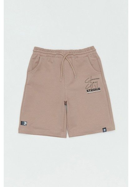 Stay Strong Baskılı Erkek Çocuk Şort