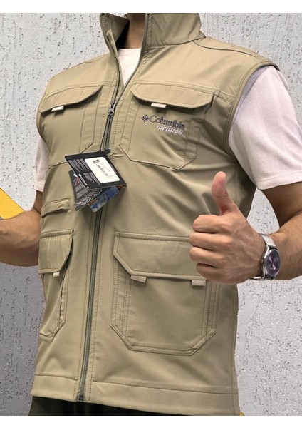Çok Cepli Ithal Kumaş Outdoor Taktikal Yelek – Dağcılar ve Günlük Kullanım Için Ideal