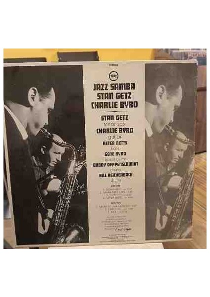 Stan Getz, Charlie Byrd – Jazz Samba - Plak Lp