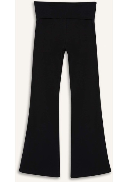 Kız Çocuk Basic Düz İspanyol Paça Tayt E1839A825SM