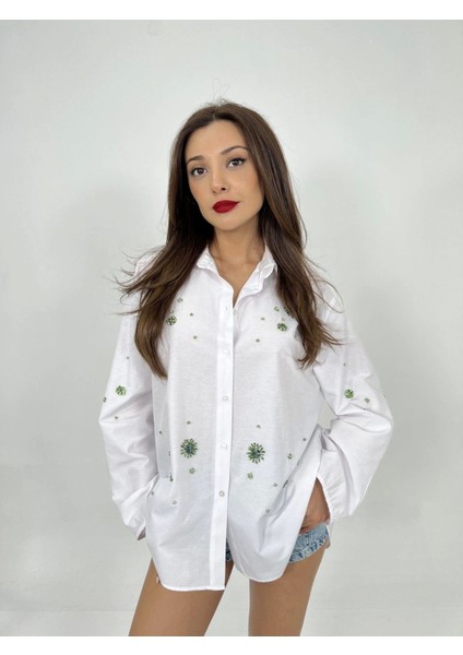 6811 Gömlek-Beyaz