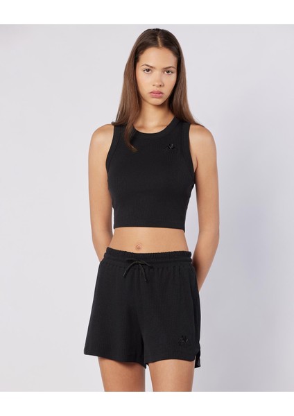 Leda Tank Kadın Siyah Regular Fit Atlet