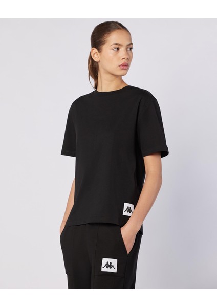 Nady Tee Kadın Siyah Regular Fit Tişört fiyatları