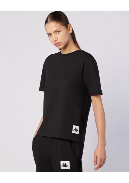Nady Tee Kadın Siyah Regular Fit Tişört fırsatları