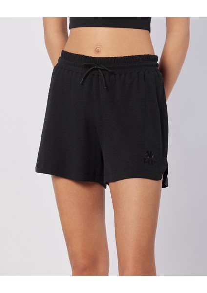 Leda Short Kadın Siyah Regular Fit Şort