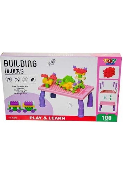 Benimer ZEY2032 Inşa Blokları Kız Seti - Zey Toys Zekaoyunu