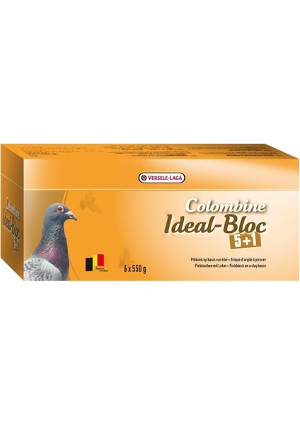 Colombıne Ideal Bloc 5+1 Güvercin Mineral Desteği 6*550GR