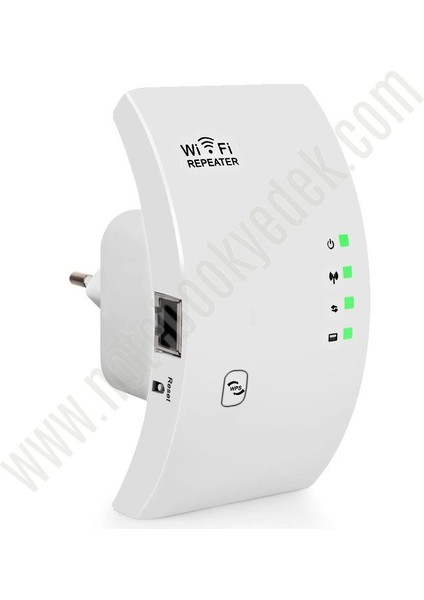 300MBPS Wifi Repeater - Router Kablosuz Aktarıcı Siyah