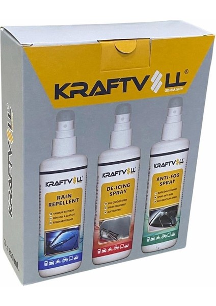 Kışlık Sprey Set (Buğu Önleyici/buz Çözücü/yağmur Kaydırıcı) (250 ml ) fiyatları