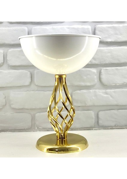 Modern Dekoratif Gold Burgu Ayaklı Beyaz Büyük Salon Vazo Masa Üstü Aksesuar Dekor fiyatları