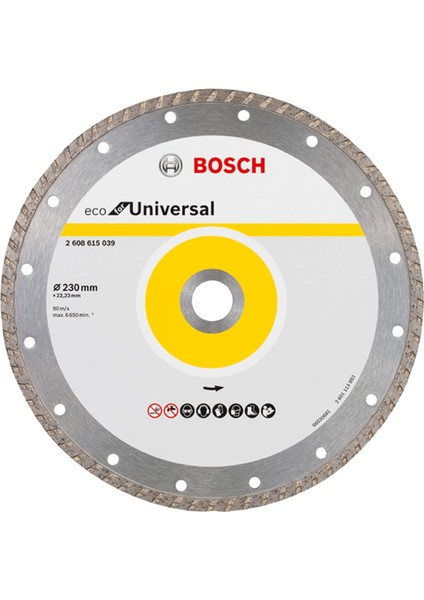 9+1 Eco For Universal 230 mm Turbo