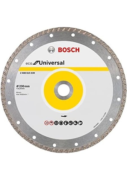 9+1 Eco For Universal 230 mm Turbo