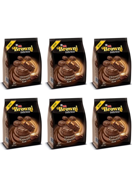 Browni İntense Mini Kahveli 160 gr x 6 Adet