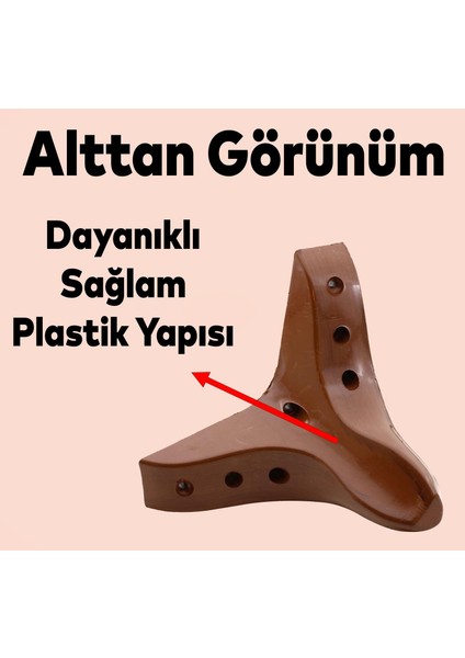 (4 Adet) Kumsal Mobilya Kanepe Koltuk Ayağı 12 cm Kahverengi Ahşap Desenli Ayakları
