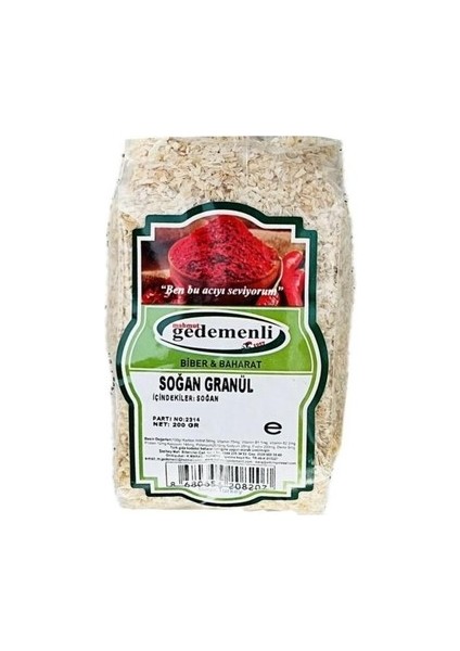 Soğan Granül 250 gr