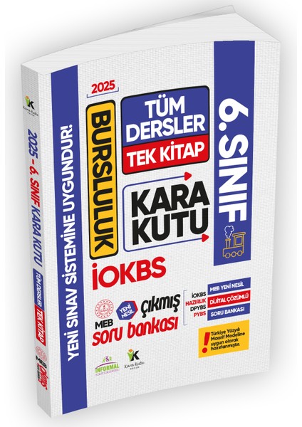 2025 6. Sınıf LOKBS Paket 6’lı Tıpkı Basım Tüm Dersler Tek Kitap Çözümlü Çıkmış Soru Bankası 2’li Set