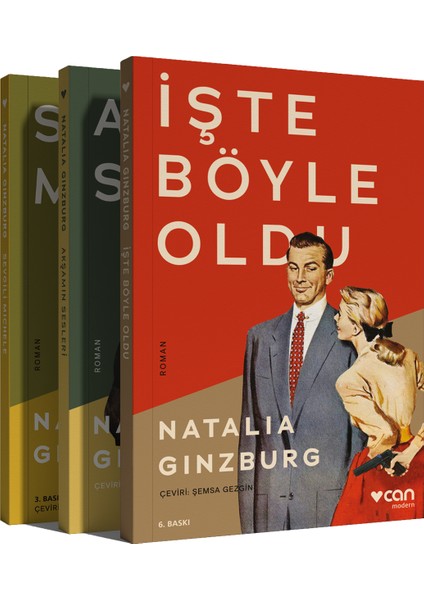 Natalia Ginzburg Seti (3 Kitap)