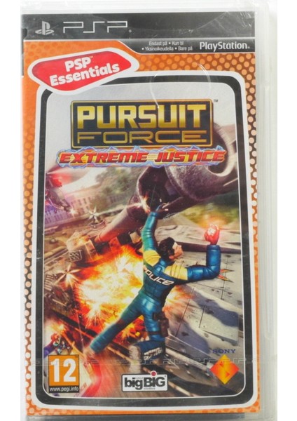 Psp Pursuit Force Extreme Justice