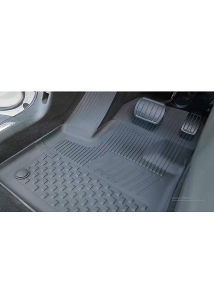 Opel Grandland 2017-2024 Uyumlu 4.5d Premium Havuzlu Oto Paspas ve Liner Marka 3D Alt Bagaj Havuzu - Grandland