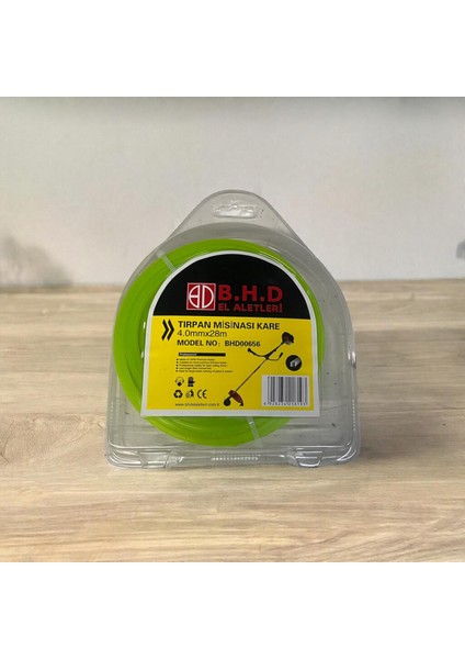 Tırpan Misinası Kare 4 mm