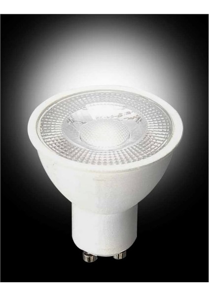 Çanak Led Spot Ampul 8W GU10 6400K Beyaz (Starter Duylu)