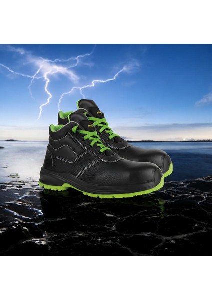 Iş Ayakkabısı Çelik Demir Burunlu 39 Numara Kauçuk Ara Tabanlı Iş Güvenlik Inşaatçı Rahat Bağcıklı fiyatları