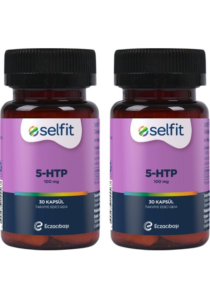 5 Htp 100 Mg 30 Kapsül x 2 Adet