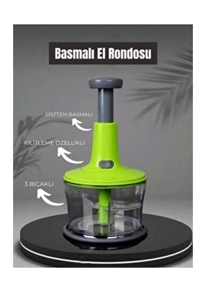 Üstten Basmalı Pratik El Rondosu modelleri