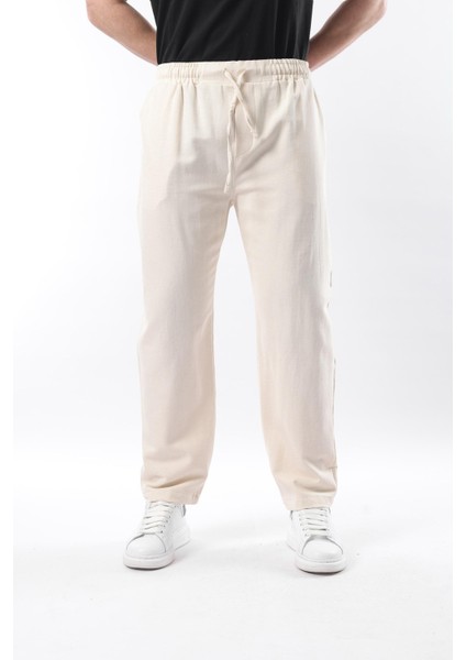Bej Fit Kesim Erkek Pantolon E6558