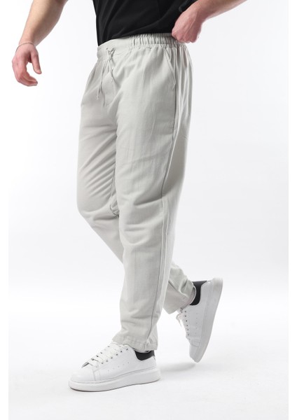 Mint Yeşili Fit Kesim Erkek Pantolon E6558