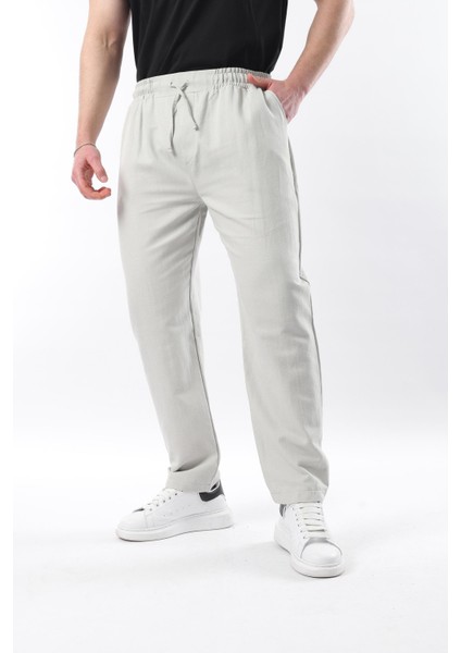 Mint Yeşili Fit Kesim Erkek Pantolon E6558 modelleri