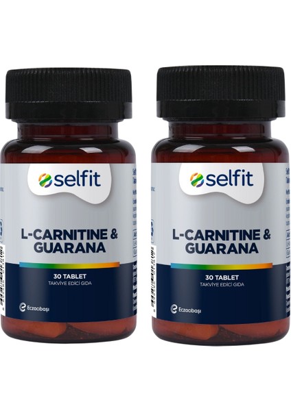 L-Carnitine & Guarana 30 Tablet x 2 Adet