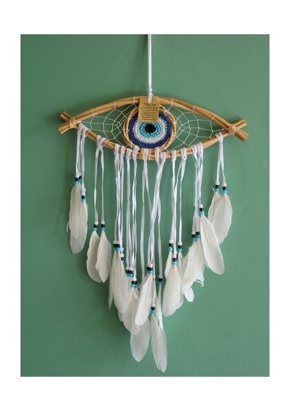 Rüya Kapanı Dream Catcher Göz Tasarımı Model 3