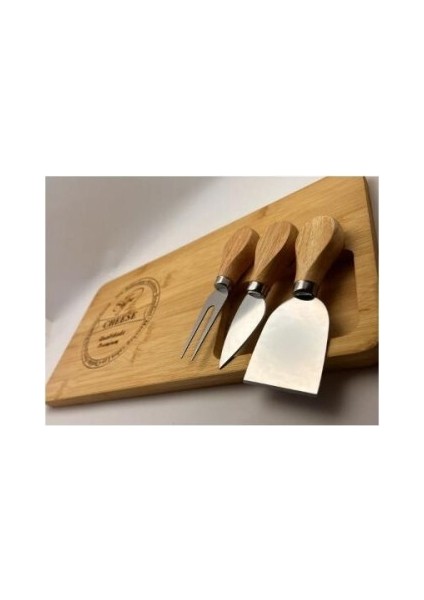 Bambu Peynir Kesme Sunum Tahtası fırsatları