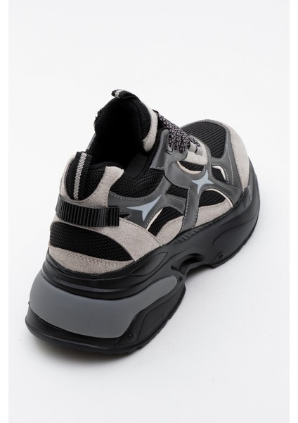 Marron Buz Siyah Kadın Spor Sneakers fırsatları