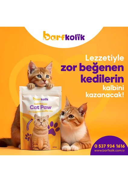 10 kg Barfkolik Cat Paw Kedi Maması fırsatları