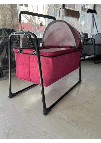 Keten Tenteli Silinebilir Portatif Sallanır Anne Yanı Beşik Sepet Beşik Hamak Beşik Xxl fırsatları