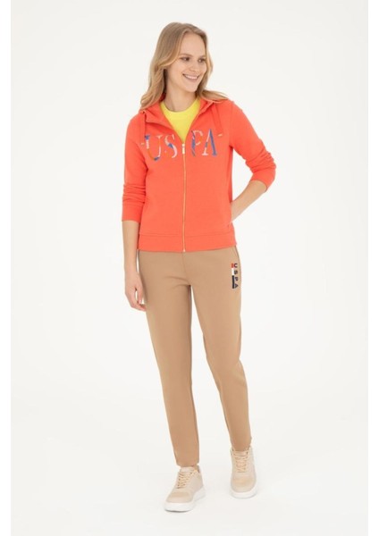 U.s. Polo. Assn. Kadın Basic Sweatshirt