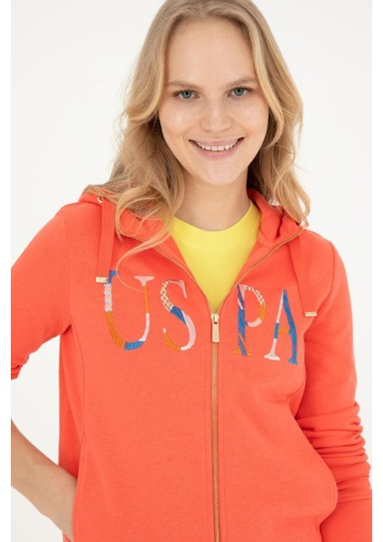 U.s. Polo. Assn. Kadın Basic Sweatshirt