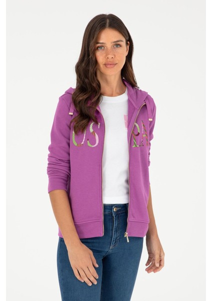 U.s. Polo. Assn. Kadın Basic Sweatshirt