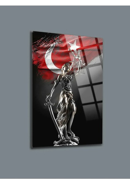 Avukat Ofisine Hediye Themis Heykeli Adalet Heykeli Kırılmaz Cam Tablo Ev Ofis Iş Yeri Hediryesi fiyatları