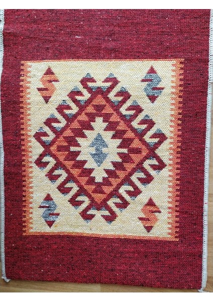 Motosiklet. Elektrikli Bisiklet. Heybesi 2 Gözlü Kilim Çanta Küçük-Kırmızı indirimleri