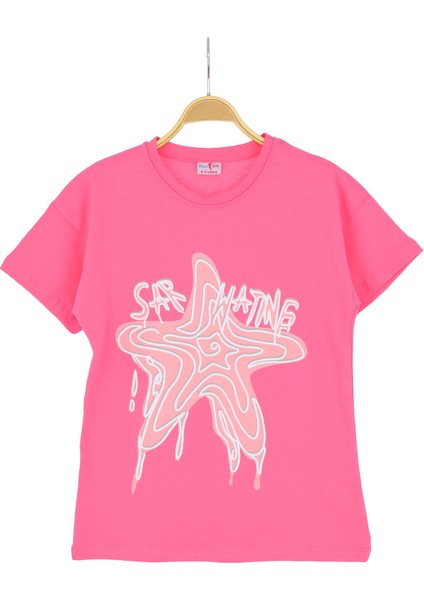 Kız Çocuk Baskılı T-Shirt