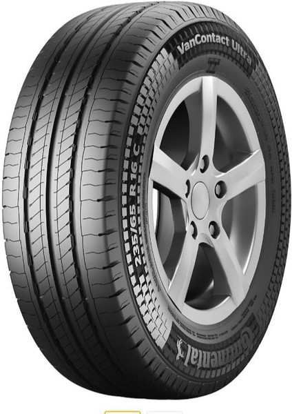 225/55 R17C 109/107H 104H 8pr Vancontact Ultra Hafif Ticari Oto Yaz Lastiği (Üretim Yılı: 2025)