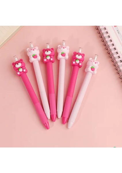 2 Adet Strawberry Bear 0,7 Uçlu Versatil Kalem