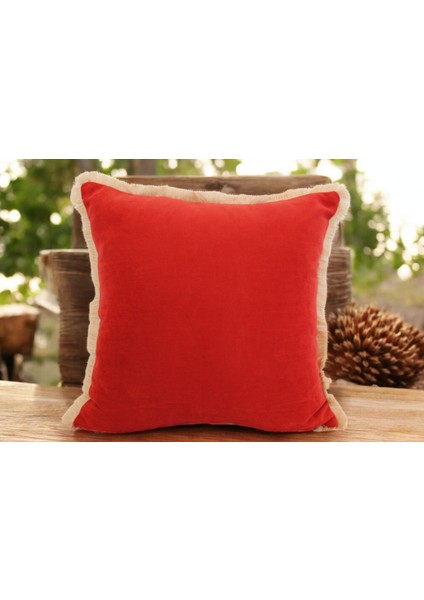 Mofhomecollection Saçaklı Kırlent Kılıfı